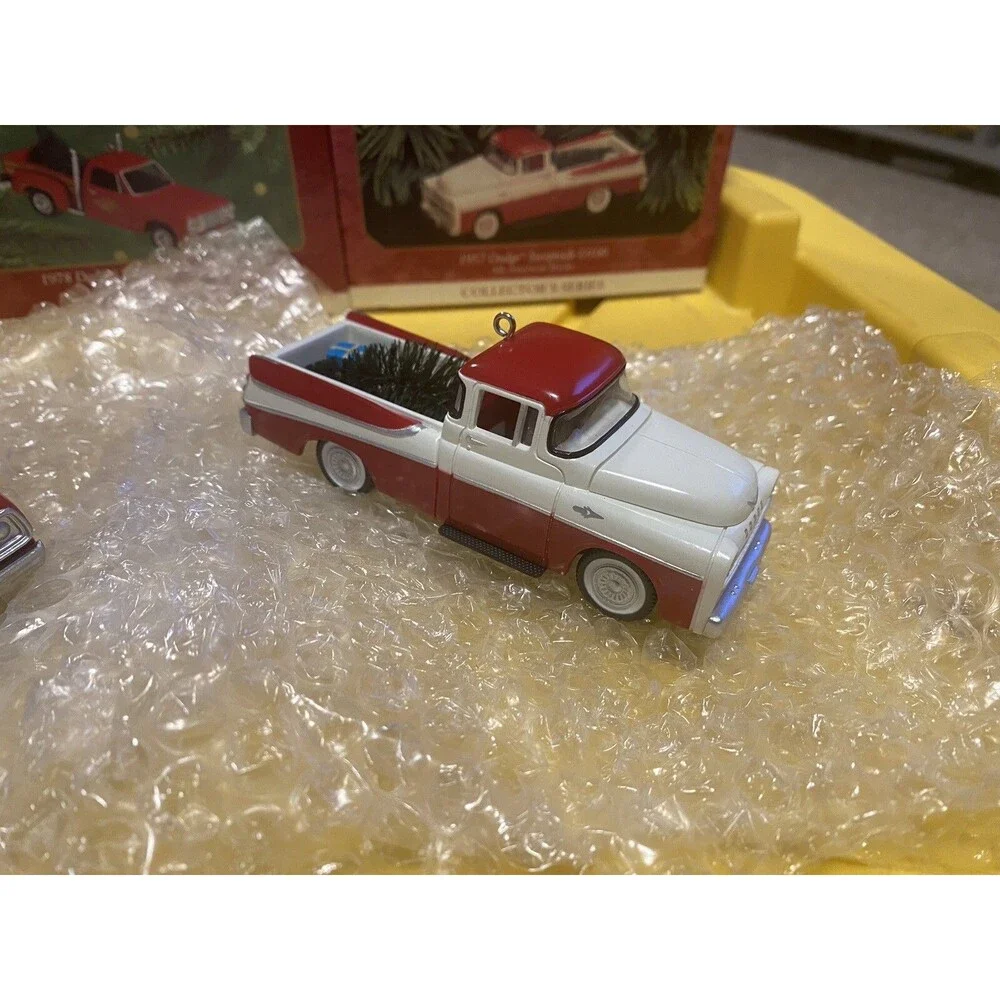 Hallmark Keepsake All-American Trucks Series Lot Of 6 Christmas Tree Ornaments
